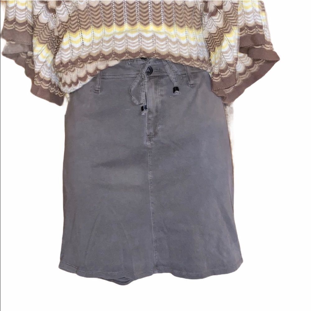 Gap Cotton Skirt - Brown Size S